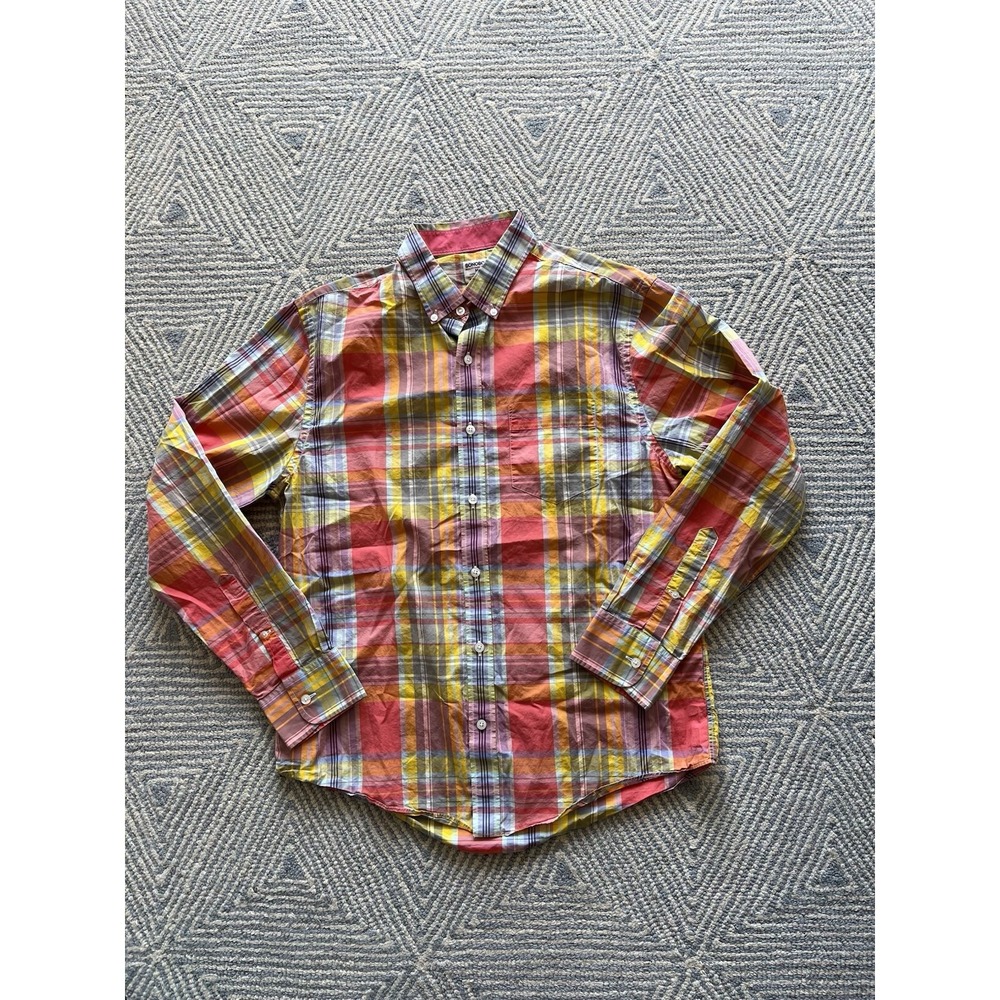 Bonobos Long Sleeve Button Shirt - Multicolor‎ - Medium